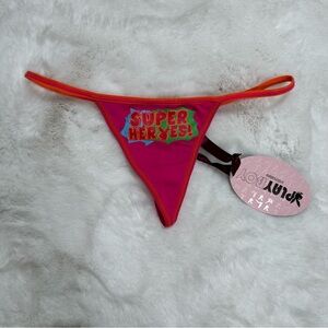 NWT Vintage Playboy Hot Pink 'Super Heroes!'